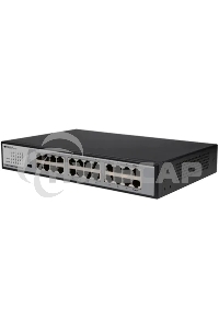 Неуправляемый коммутатор ORIGO, 24x1000Base-T, комплект для установки в 19