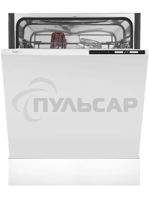 Встраиваемая посудомоечная машина HOMSair DW66M, белый, 59.8 см, 12 компл., 49 дБ, класс A++