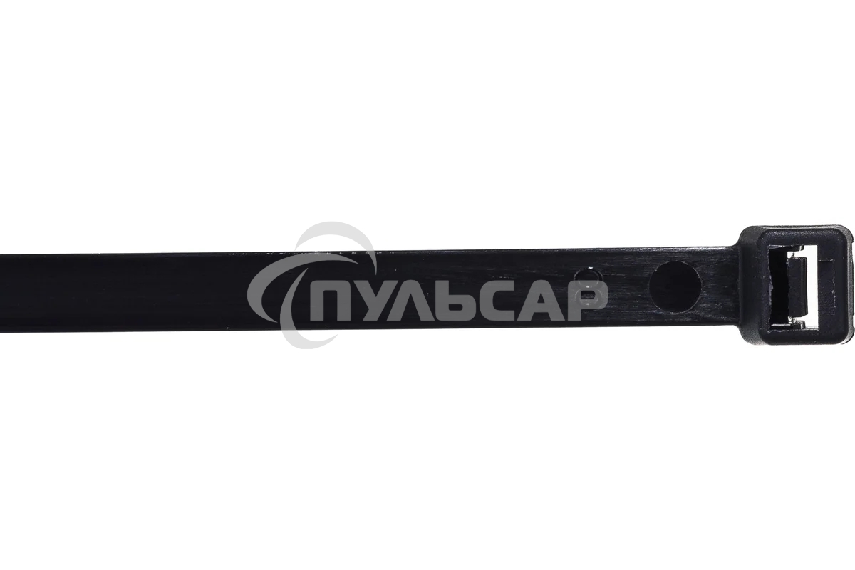 Нейлоновые стяжки FORTISFLEX КСС 8х300 черный 100 штук 50283