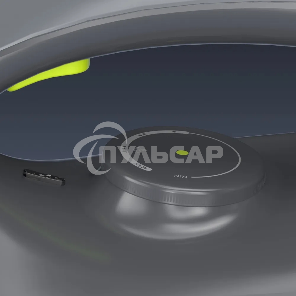 Парогенератор с алюминиевым бойлером, 6 бар Tuvio TSS02B, серый