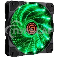 Вентилятор для корпуса LED 12LG15 (зеленый) (108309)