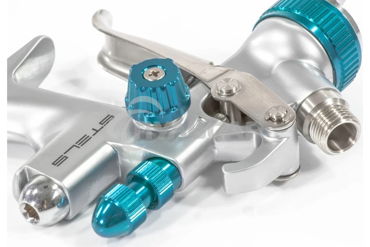 Краскопульт пневматический STELS ag 901 lvmp 57365профессиональный гравитационный