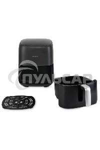 Аэрогриль Hyundai HYF-3008 1500Вт серый/черный