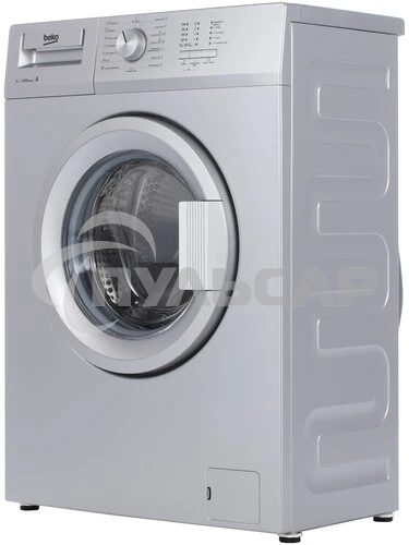 Стиральная машина Beko WRS 55P1 BSS 7320510018 серебристый, загрузка фронтальная 5 кг, 1000 об/мин., класс: А