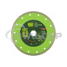 Диск алмазный отрезной Turbo, 180 х 22,2 мм, сухая резка Сибртех