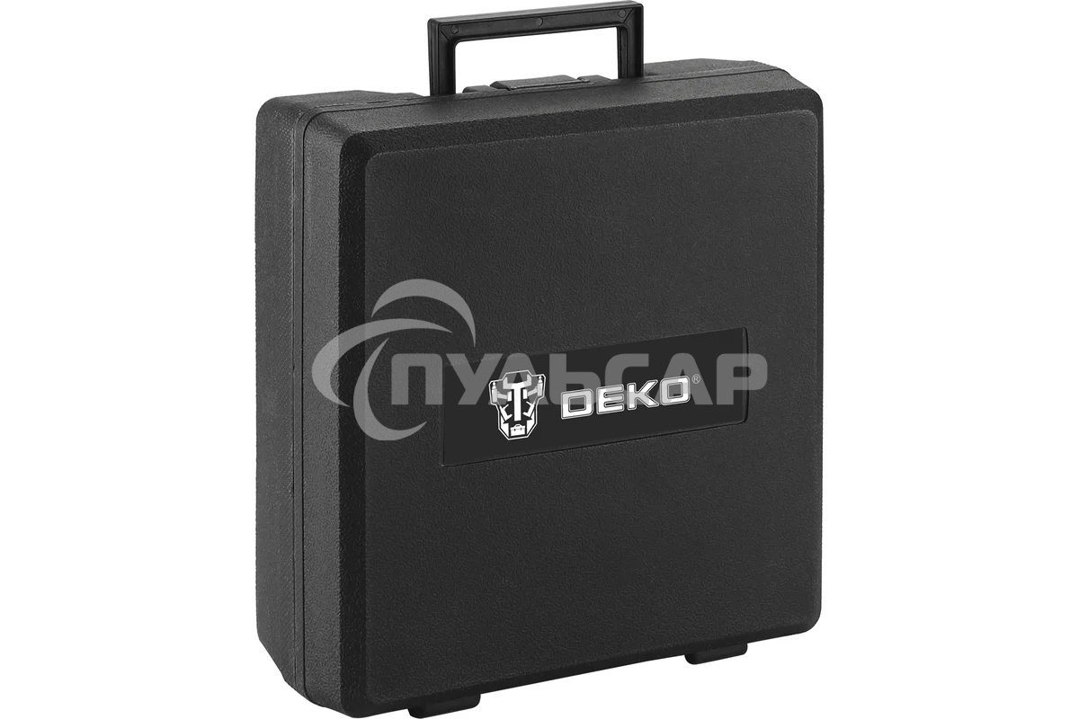 Гайковерт Deko DKPT01 SET 3 142л/мин красный/черный