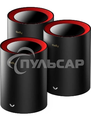 Wi-Fi Mesh-система/ AX3000 Wi-Fi 6 Mesh 2.5G Solution 3-Pack, Dual-Band, Chipset MT7981BA+MT7976CN+RTL8221B, 802.11ax/ac/a/b/g/n, 2402Mbps at 5GHz + 574Mbps at 2.4GHz, 2.5G WAN+GE LAN, 5 internal antennas, MU-MIMO, DDNS, Zerotier/Wireguard/OpenVPN/IPSec/L