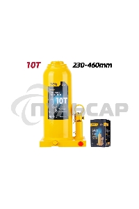 Домкрат бутылочный гидравлический Deli DQ71010 макс.грузоподъемность 10 т