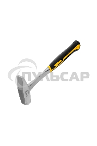 Молоток слесарный Denzel 600 г цельнометаллический, двухкомпонентная рукоятка