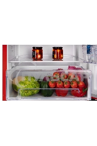 Холодильник Nordfrost NRB 164NF R красный двухкамерный 238/105 л морозилка снизу