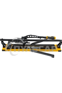 Плиткорез рельсовый 600х16мм, каретка на подш., стальная станина, усил. рукоятка-пенал Denzel