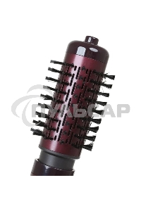 Фен-щетка Polaris PHS 1020RK лиловый 1000Вт. Кол-во режимов 3. Конструкция вращение шнура.2 насадки-щетки: 50, 35 мм. В комплекте щетка. Покрытие керамическое.Автоматическое вращение насадок.