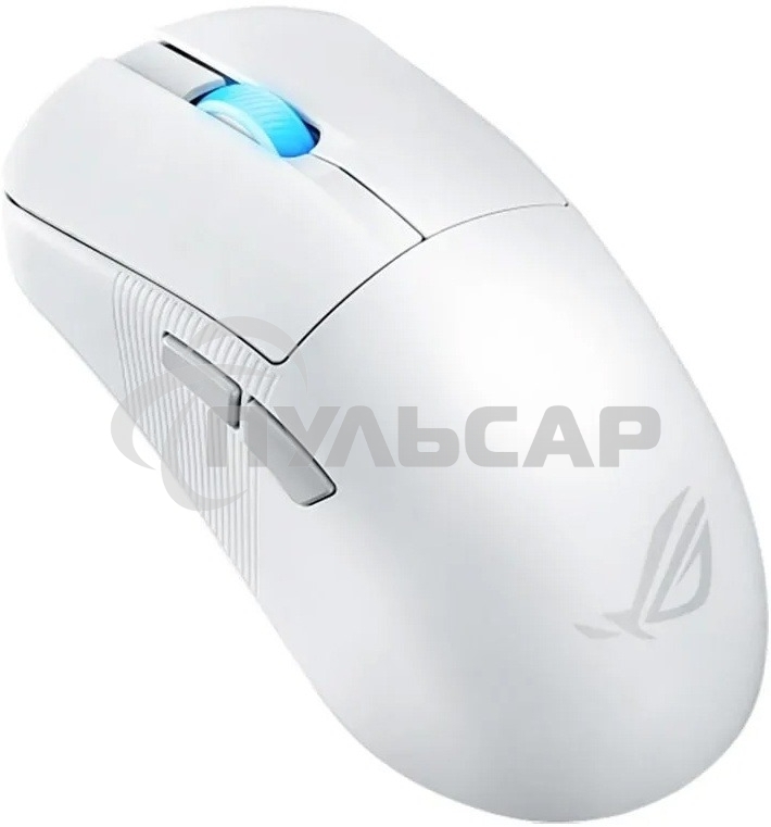 Мышь беспроводная ASUS ROG Harpe Ace Mini белый, 42000 dpi, радиоканал, Bluetooth, USB, кнопки - 5