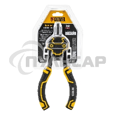 Заклепочник двуручный Denzel заклепки 2,4-3,2-4,0-4,8-6,4 мм