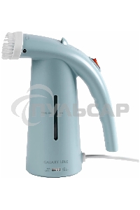 Отпариватель Galaxy Line GL 6196, синий, ручной, 700 Вт, контейнер для воды 150 мл