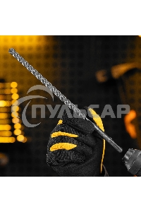 Бур по бетону Denzel цельная крестовая пластина, 10x265 мм, SDS PLUS