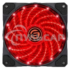 Вентилятор для корпуса LED 12LR15 (красный) (708302)