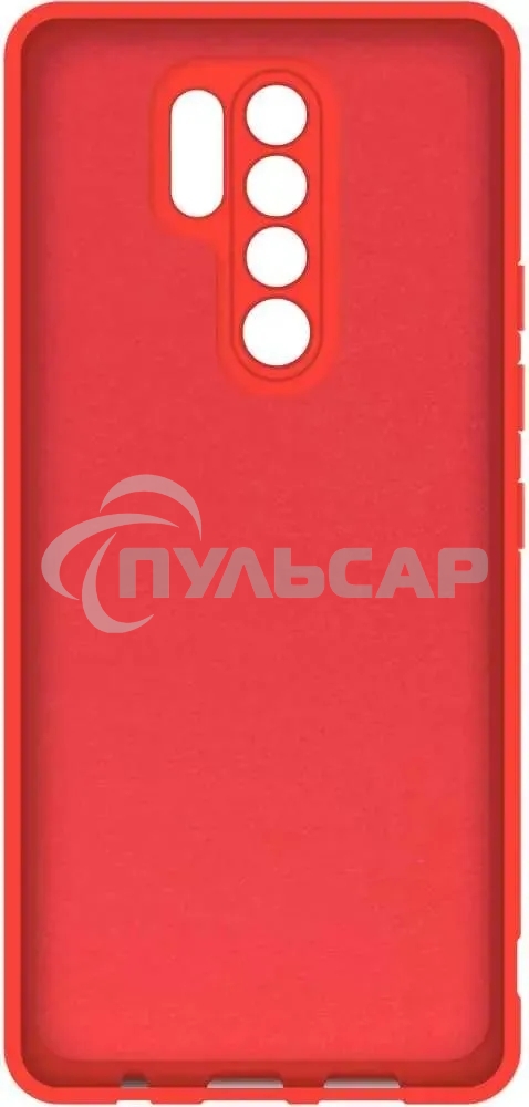 Чехол (клип-кейс) BoraSCO для Xiaomi Redmi 9 красный