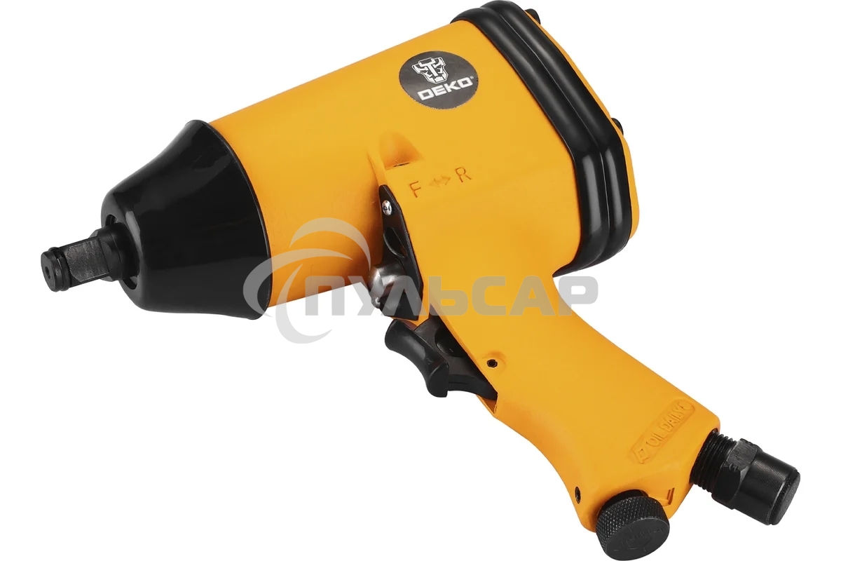 Гайковерт Deko DKPT01 SET 3 142л/мин красный/черный