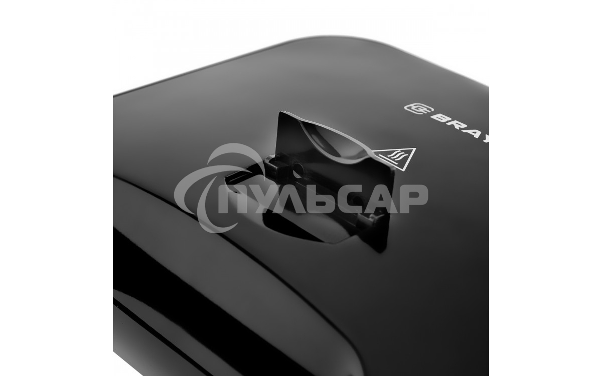Сэндвичница BRAYER BR2202 3 в 1: сэндв, вафли, гриль, 750 Вт, съем.пласт 22,3*13,1 см, антиприг.пок