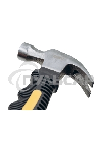 Молоток-гвоздодер укороченный Deli DL441008 250 гр, 160 мм, фиберглассовая рукоять