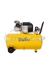 Компрессор воздушный поршневой масляный Ballu BCD-100-400 желтый