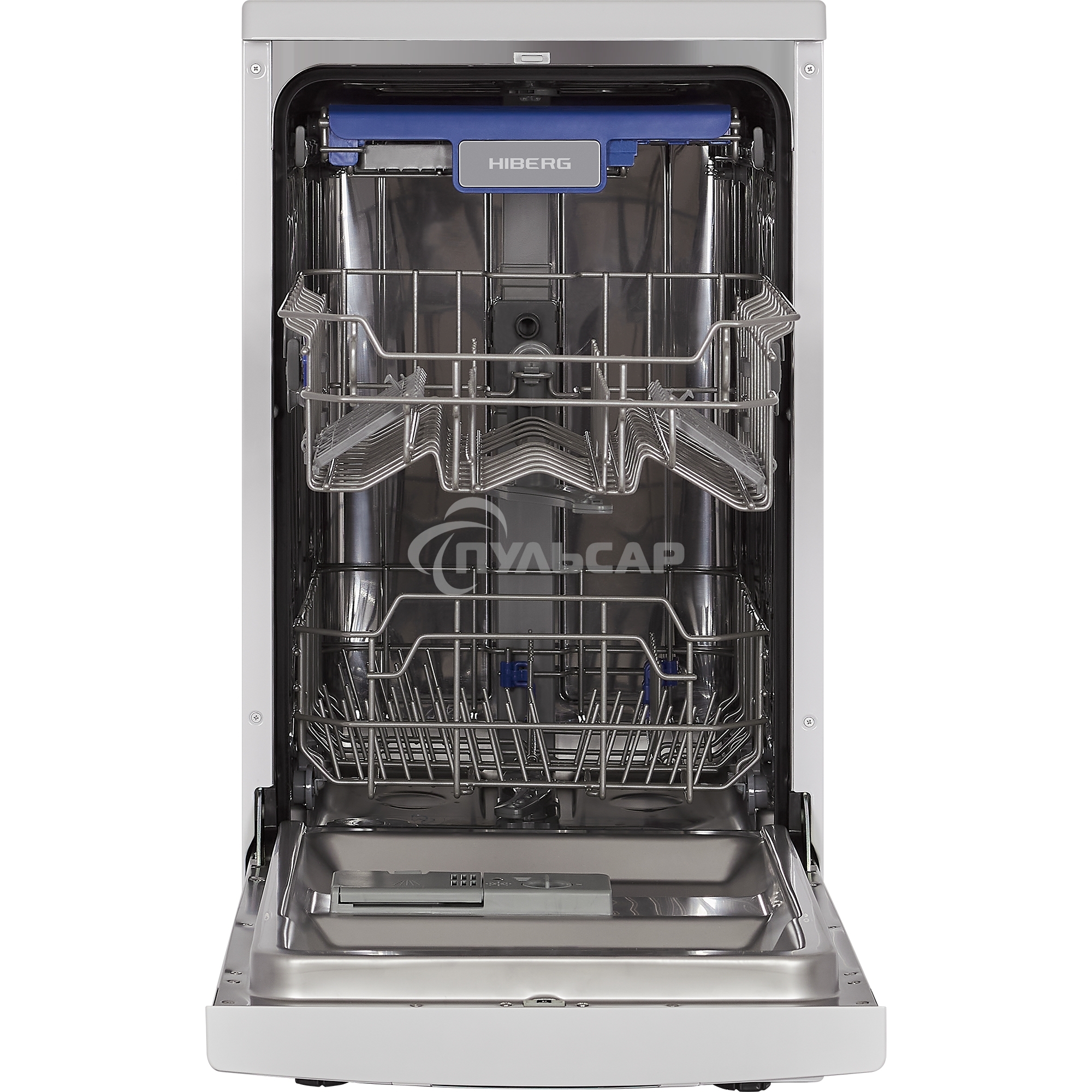 Посудомоечная машина HIBERG F48 1030 W, белый, 44.8 см, 10 компл., 49 дБ, класс A++