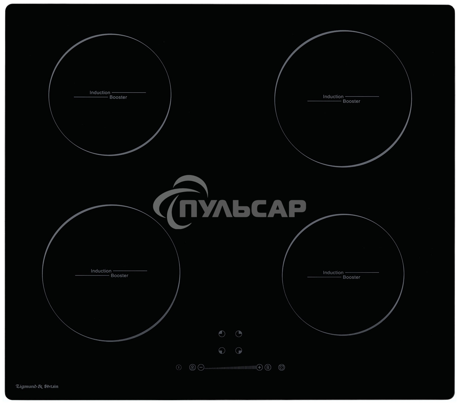 Индукционная варочная панель Zigmund & Shtain CI 35.6 B независимая, черный
