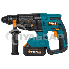Перфоратор аккумуляторный Bort BHD-20Li-BL (2x4,0А.ч) (93412697) Напряжение аккумуляторной батареи 20 В; Двигатель Бесщеточный двигатель; Энергоемкость аккумуляторной батареи 4 А·ч; Тип аккумуляторной батареи Li-Ion; Скорость холостого хода ...1200 об/мин