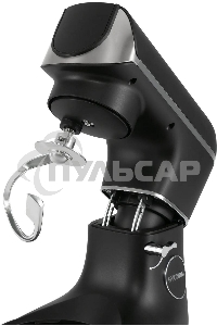 Кухонная машина Hyundai HYM-S8591 планетар.вращ. 1500Вт черный/серебристый