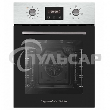 Духовой шкаф электрический встраиваемый Zigmund & Shtain E 145 S нержавеющая сталь