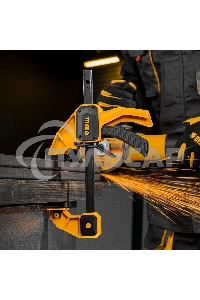 Струбцина Denzel F-образная, быстрозажимная, 150 х 80 мм, усиленный нейлоновый корпус