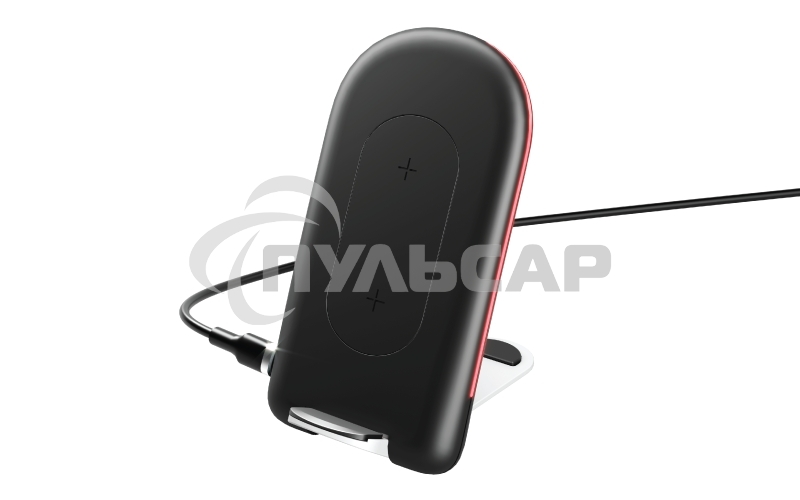 Беспроводное зарядное устройство OLMIO FOLD, QI, 15W, черное