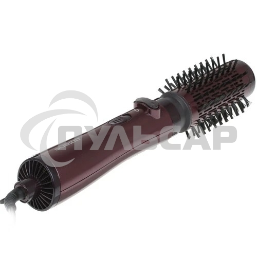 Фен-щетка Polaris PHS 1020RK лиловый 1000Вт. Кол-во режимов 3. Конструкция вращение шнура.2 насадки-щетки: 50, 35 мм. В комплекте щетка. Покрытие керамическое.Автоматическое вращение насадок.