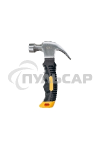 Молоток-гвоздодер укороченный Deli DL441008 250 гр, 160 мм, фиберглассовая рукоять