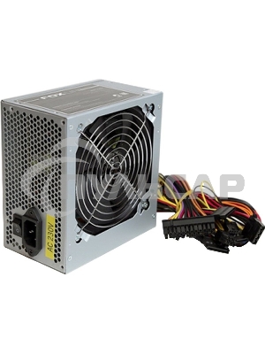 Блок питания Foxline FL550S 550W ATX PSU, 120FAN, 24 pin, 4 + 4 Pin (12V), 5*SATA, 2*4 pin molex, 1*FDD, 1*PCI-e(6 + 2 pin)