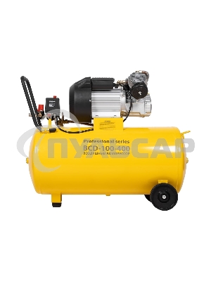 Компрессор воздушный поршневой масляный Ballu BCD-100-400 желтый
