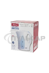 Чайник электрический Atlanta ATH-2302 белый