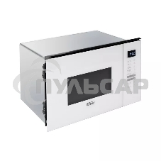 Микроволновая печь встраиваемая DeLonghi DMO 25BB ROMA белый, 25 л, 1450 Вт, переключатели - сенсор