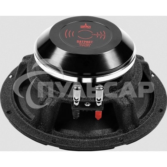 Колонки автомобильные Ural АС-ПТ165.2 ГРОМ (без решетки) 600Вт 99.7дБ 4Ом 16.5см (6 1/2дюйм) (ком.:1кол.) широкополосные однополосные