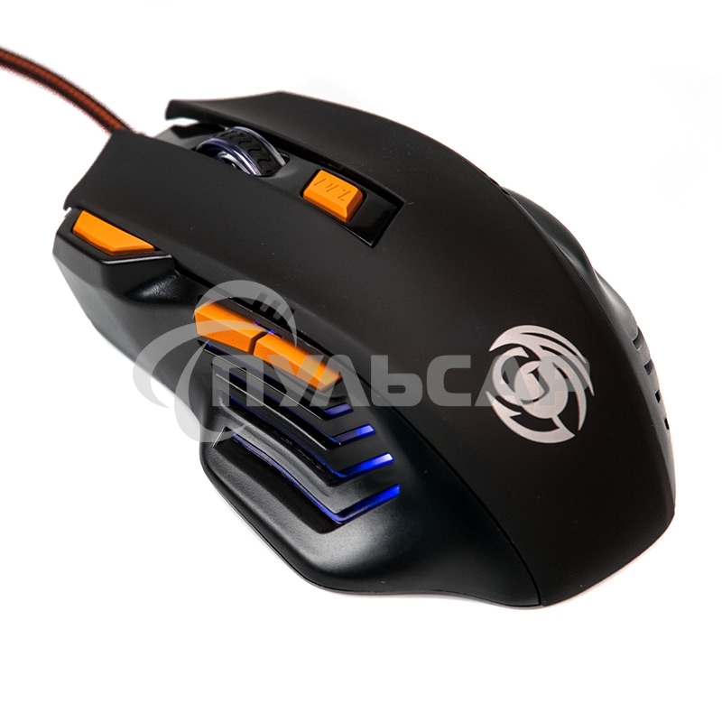 Мышь проводная Dialog Gan-Kata MGK-14U черный, 2400 dpi, USB, кнопки - 7