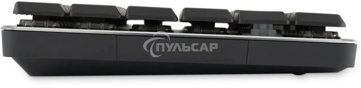 Клавиатура проводная Oklick K615X (1934413), USB, серый + серебристый