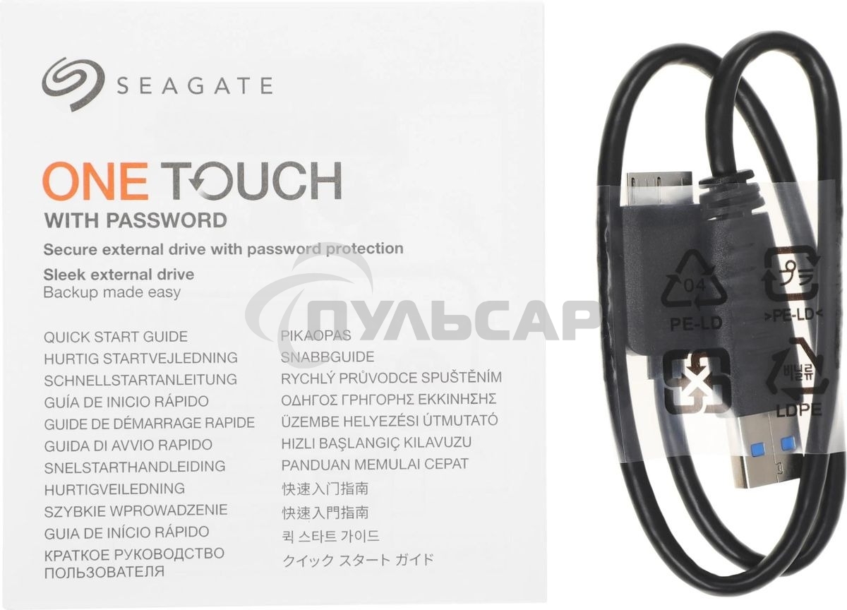 Жесткий диск Seagate One Touch STKY1000401 USB 3.0 1Tb 2.5