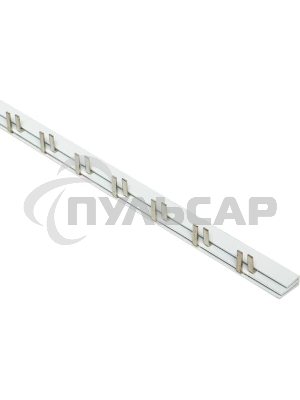 Шина соединительная PIN 2ф 63А мед. изол. 54мод (дл.1м) EKF pin-02-63