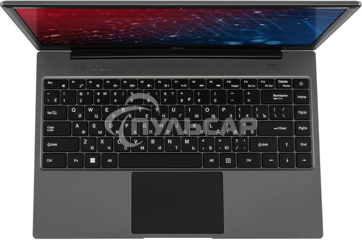 Ноутбук IRU Tactio 14RLH серый Ryzen 5 7430U 8Gb SSD256Gb AMD Radeon Graphics 14