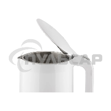 Чайник электрический Energy E-218 белый, диск 1,7 л