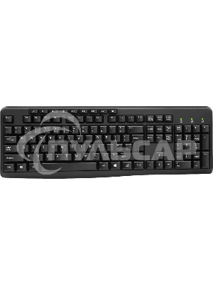 Клавиатура проводная Oklick 305M (1659987), USB, черный