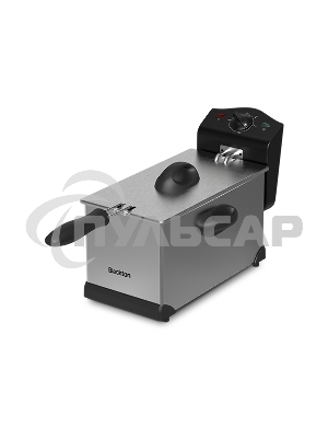 Фритюрница Blackton Bt DF1111 2000Вт, 3л стальной/черный