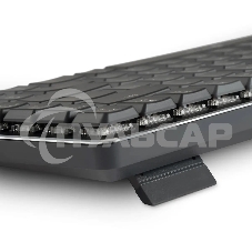 Клавиатура проводная Oklick K615X (1934413), USB, серый + серебристый