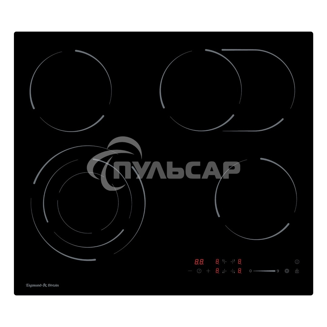 Варочная панель Zigmund & Shtain CN 51.6 B черный